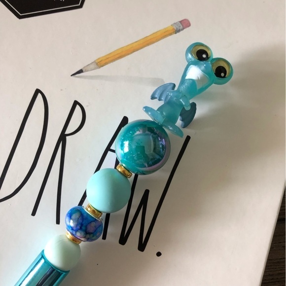 Disney Doorables: Hercules: Panic handmade beaded pen - Picture 1 of 3